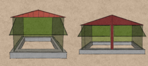 Mobile Garage Betonspur